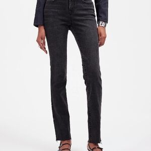 Madewell mid-rise stovepipe jeans